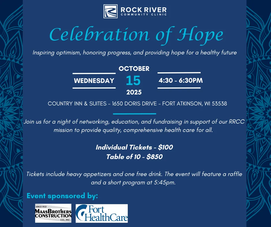 Celebration Of Hope Event Invite