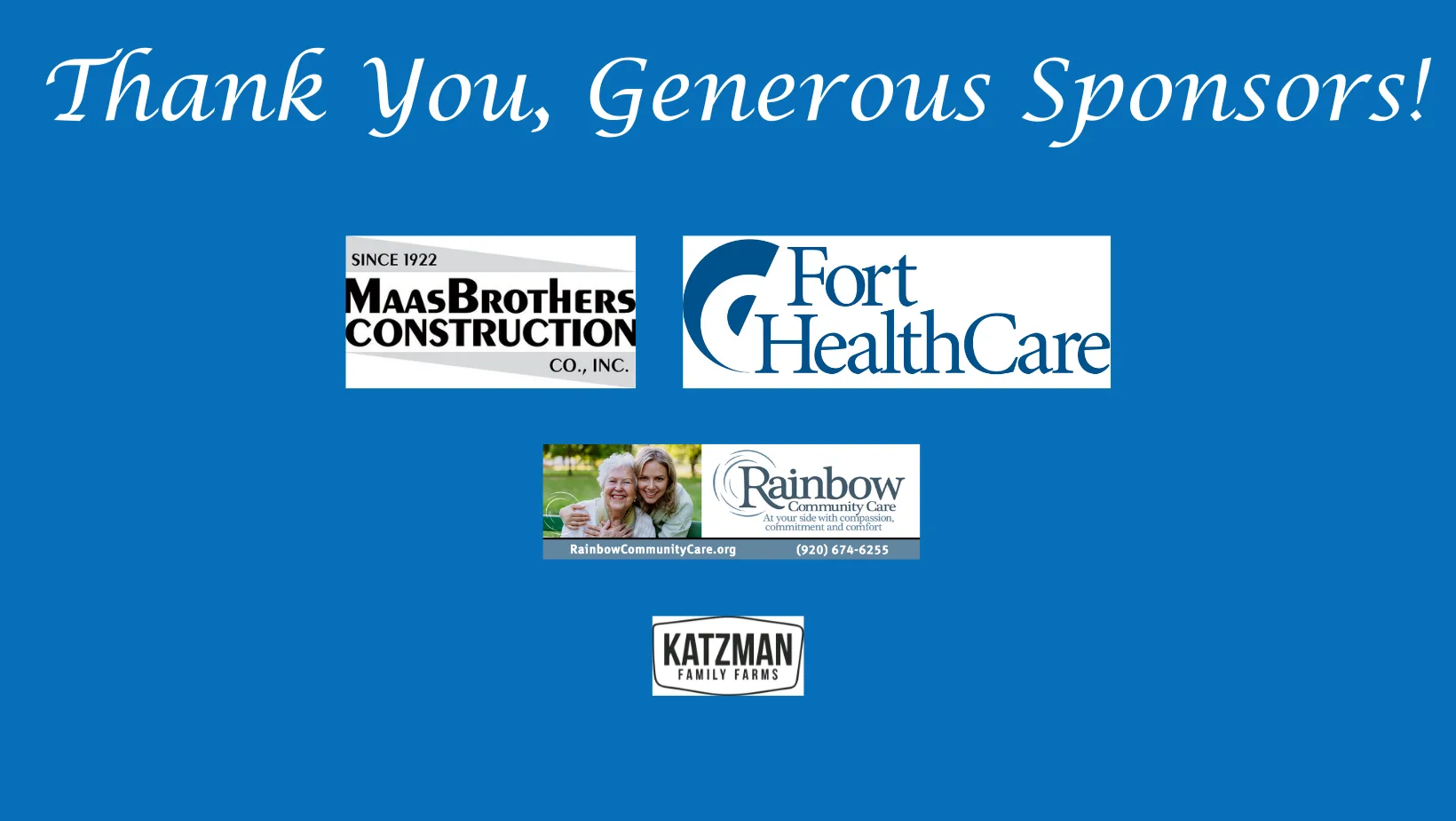 Fall Sponsors Website Graphic Fall Sponsors Website Graphic